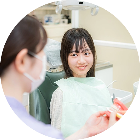 金沢けんろく矯正歯科での子供の歯科治療前風景